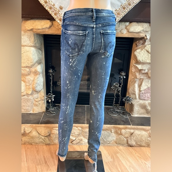 Citizen of Humanity Avedon skinny splattered jeans 29 - Picture 5 of 15